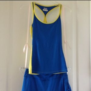 3 piece Fila/Tail tennis outfit  size Small